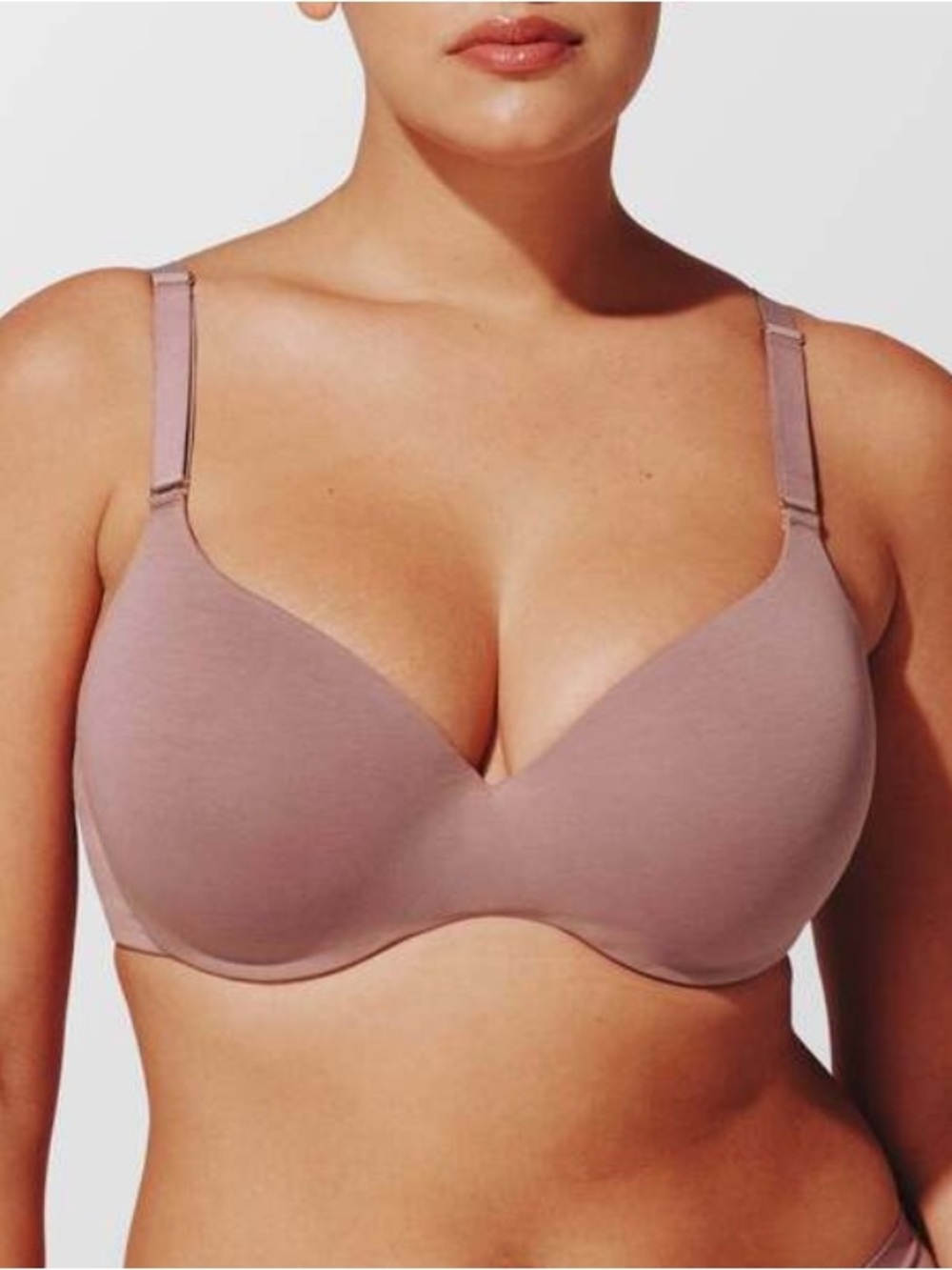 ThirdLove Organic Cloud Cotton T-Shirt Bra Twilight Size 40D NEW - Picture 2 of 3